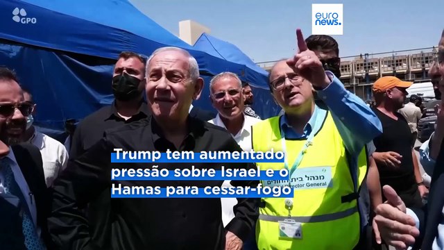 Trump diz que Israel chegou a acordo sobre os termos de um cessar-fogo de 60 dias em Gaza