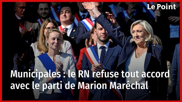Municipales : le RN refuse tout accord avec le parti de Marion Maréchal