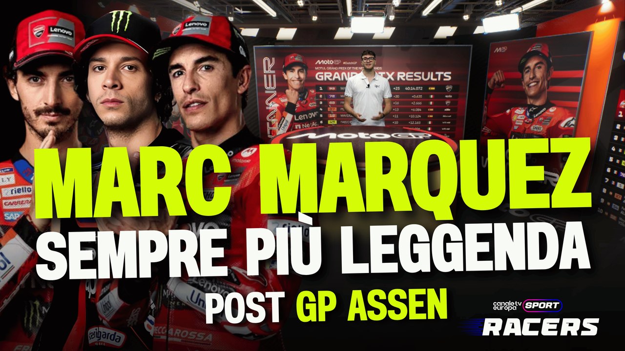 Marc Marquez Inarrestabile! Bezzecchi Spettacolare, Bagnaia Ritrova il Podio! | Post MotoGP Assen