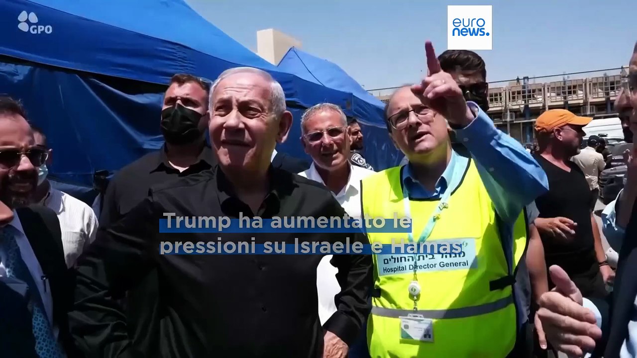 Gaza, Trump: Israele ha proposto un cessate il fuoco di 60 giorni con Hamas