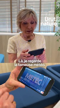 Évelyne Dhéliat commente sa météo du futur