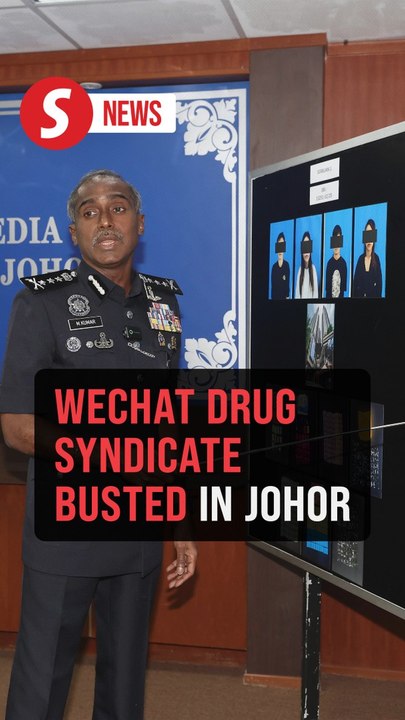 Johor cops bust syndicate that sold drugs through messaging app