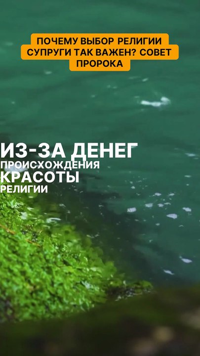 Почему выбор религии супруги так важен. Совет пророка