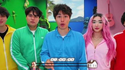 “I Built 5 SECRET Rooms In ONE COLOR 🎨🏠 | MrBeast Challenge”