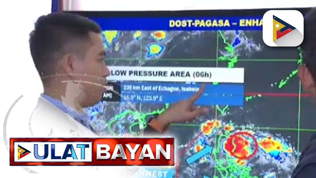 PAGASA: LPA sa silangan ng Luzon, posibleng maging bagyo ngayong gabi o bukas ng madaling araw