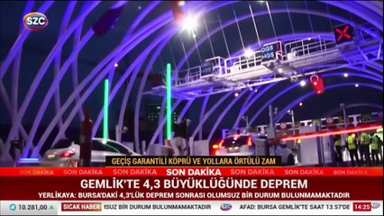 Geçiş garantili köprü ve otoyollara örtülü zam geldi