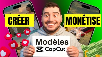 Gagner de l'argent avec CapCut grâce aux modèles