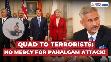 QUAD Condemns Pahalgam Attack | Jaishankar Warns Terror Sponsors at DC