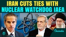 BREAKING: Iran HALTS All Cooperation with IAEA | Prez Pezeshkian SLAMS ‘Bias & Double Standards’