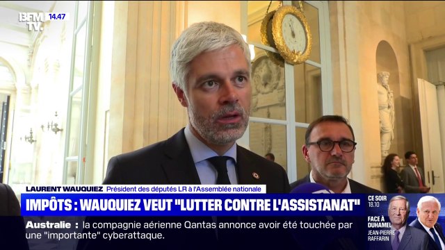 Budget 2026: Laurent Wauquiez veut mettre la pression sur le gouvernement pour éviter une hausse des impôts