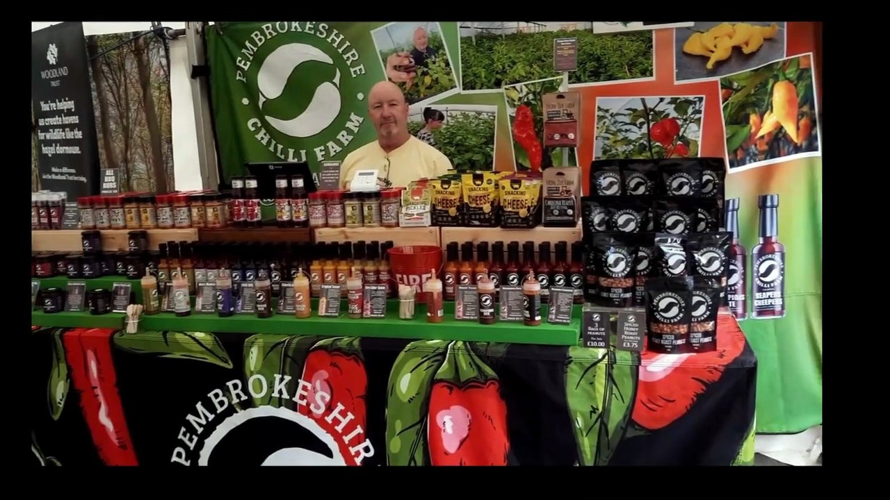 SCENES FROM CRICKHOWELL FOOD FESTIVAL