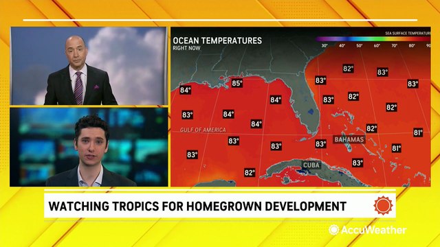 Tropical trouble may develop along the Southeast coast