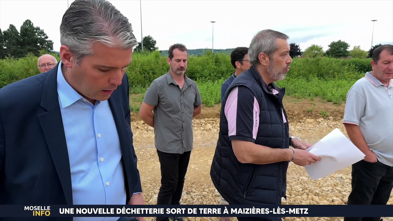 Une nouvelle déchetterie sort de terre à Maizières-lès-Metz