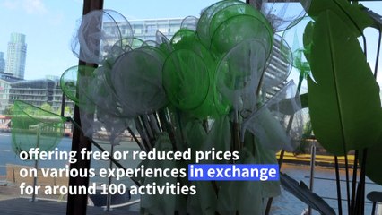 Copenhagen's summer offer Pick up trash, get free stuff