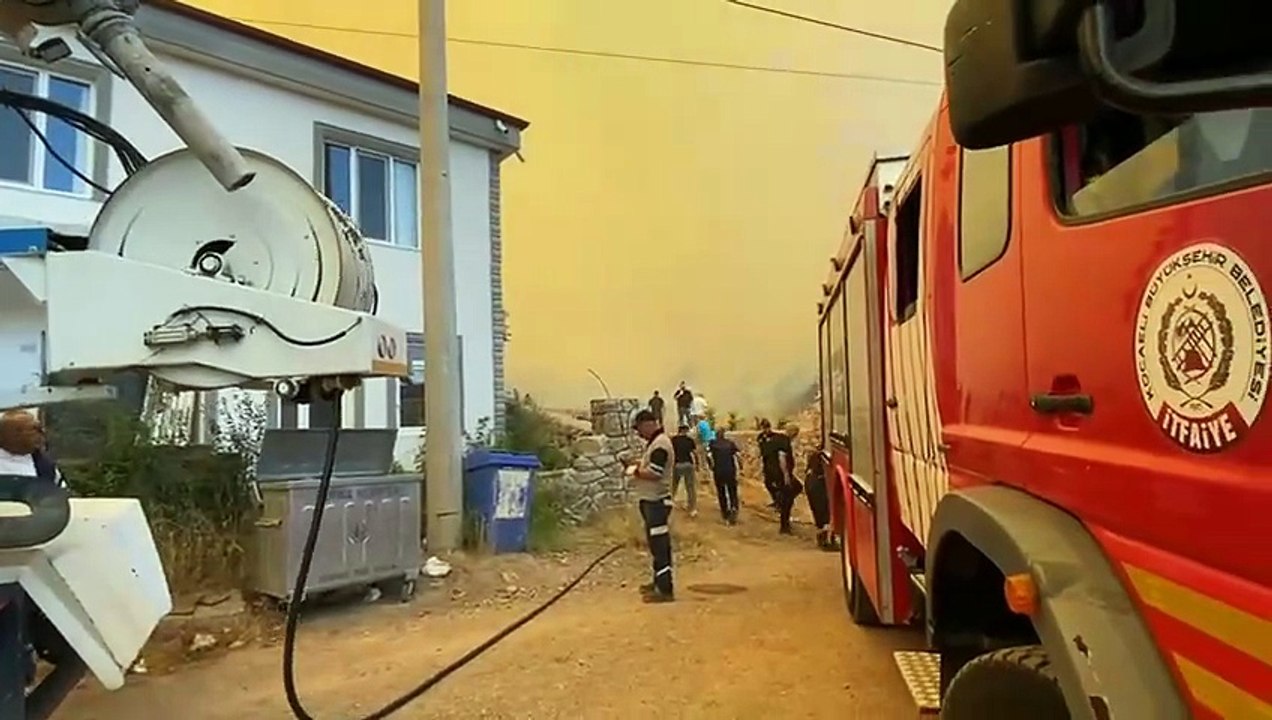 Kocaeli yangın