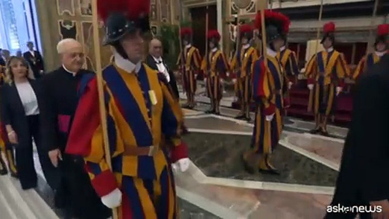 Meloni da Papa Leone, Vaticano: "toccati i temi della pace"