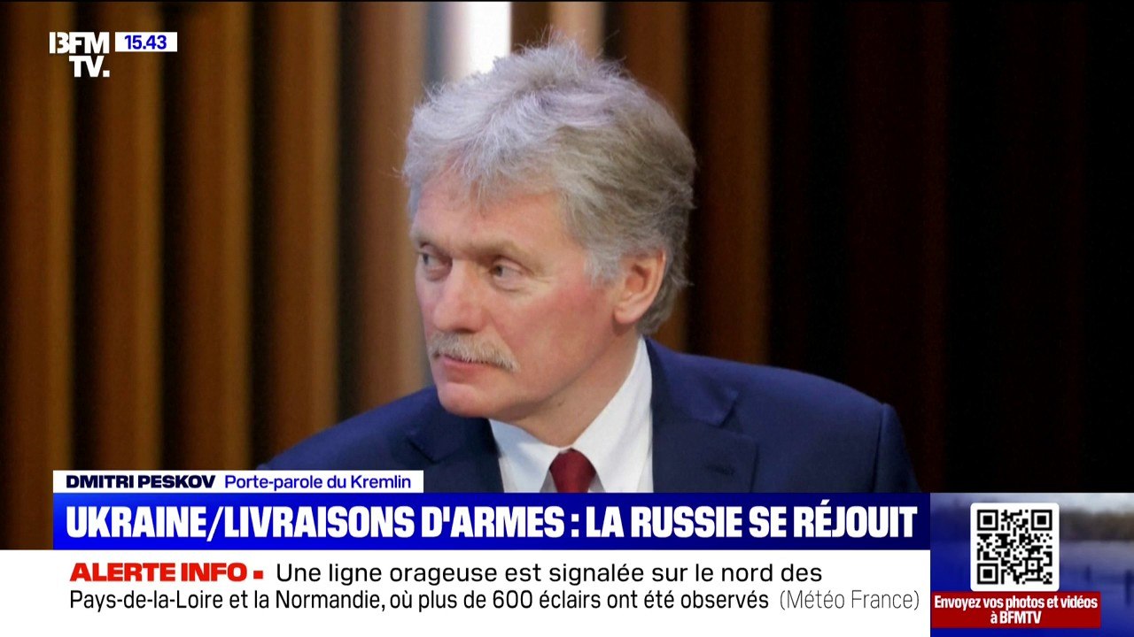 Guerre en Ukraine: la Russie se réjouit après l'annonce des États-Unis de cesser la livraison de certaines armes à Kiev