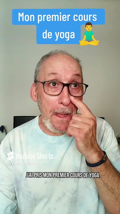 Mon 1er cours de yoga 🧘_♂️👍