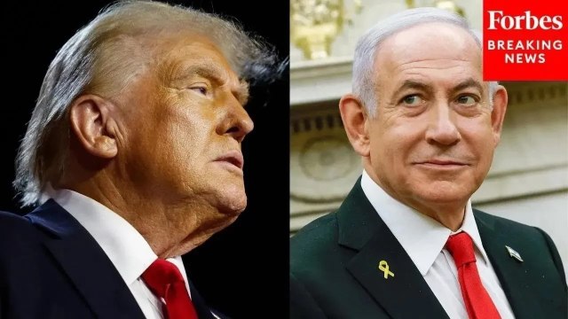 Trump Asked If There's A Point He'll Tell Netanyahu To End Gaza War And Strike Deal