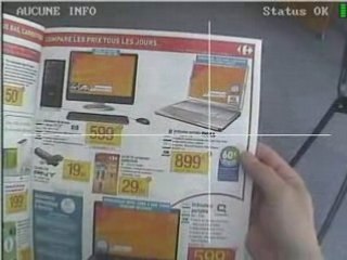 Pertech : Eye Tracking d'un catalogue Carrefour