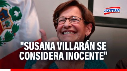 "Susana Villarán se considera inocente, no ha favorecido a empresas brasileñas", asegura su abogada