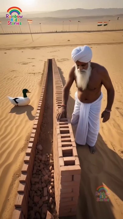 Garib Kisan aur battakh ki kahani