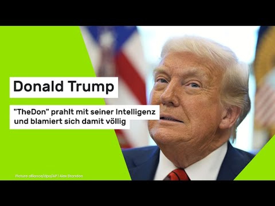 Donald Trump: 'The Don' prahlt mit seiner Intelligenz und blamiert sich damit völlig