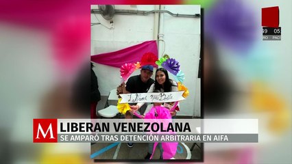 Madre e hijo venezolanos detenidos irregularmente en el AIFA, son liberados