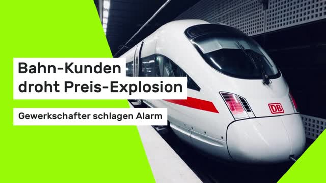 Gewerkschafter schlagen Alarm: Bahn-Kunden droht Preis-Explosion trotz befürchteter Sitzplatz-Knappheit