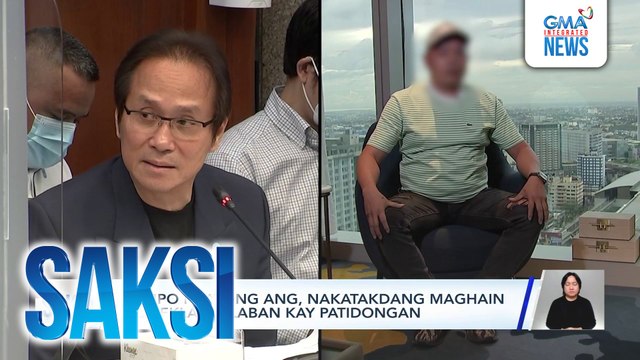 Atong Ang, pinangalanan ni Patidongan bilang isa umano sa mga mastermind sa pagkawala ng mga sabungero | Saksi