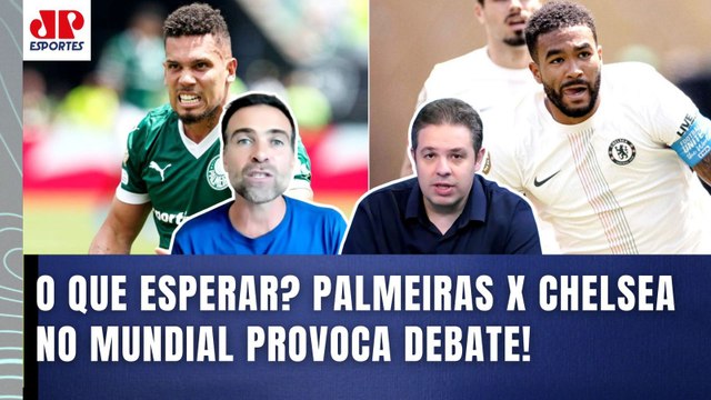 VAI DAR POLÊMICA, mas o Palmeiras contra o Chelsea pra mim... OLHA esse DEBATE sobre o Mundial!