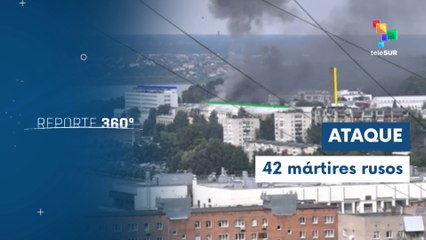 Al menos 42 rusos fallecieron tras el ataque de dron ucraniano