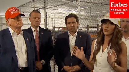 'There's A Lot Of Self Deportation': Trump Claims During Tour Of 'Alligator Alcatraz'