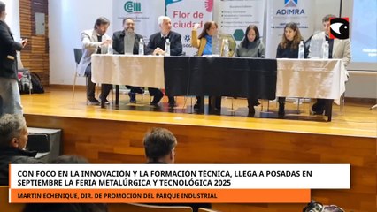 Con foco en la innovación y la formación técnica, llega la feria metalúrgica y tecnológica 2025