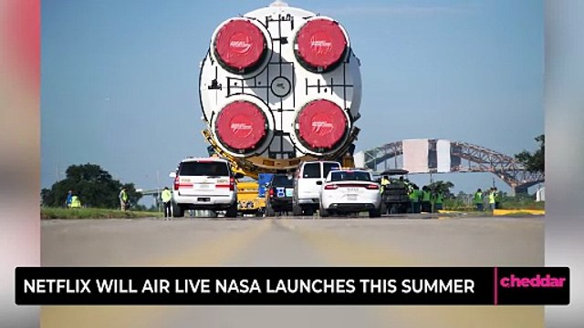 Netflix Will Air Live NASA Launches This Summer