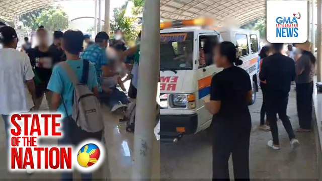 Mahigit 100 estudyante, sumama ang pakiramdam matapos makalanghap ng masangsang na amoy | SONA