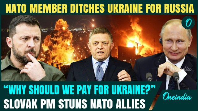 NATO Collapse Begins? Slovak PM Fico Stuns NATO with Pro-Russia Shift |€20B Russian Oil Deal at Risk