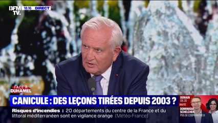 Canicule de 2003: "Je m’en souviendrai toujours, c’était une période de drame extrêmement difficile", déclare Jean-Pierre Raffarin, ancien Premier ministre