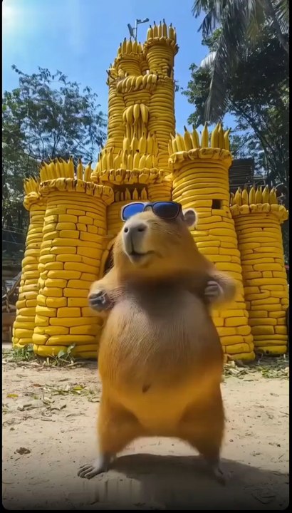 capybara banana equals capybanana
