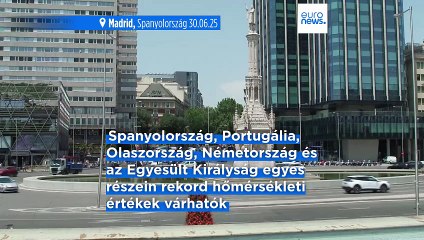 Hőség perzseli Európát - újabb vörös riasztást adtak ki több országban