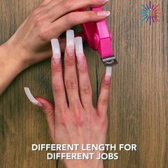 Matching nail lengths to careers 💅💼