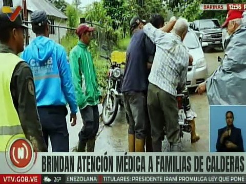 Barinas | Garantizan atención en materia de salud para los habitantes de la población de Calderas