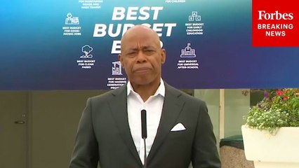 NYC Mayor Eric Adams Promotes The 'Best Budget Ever'