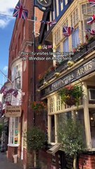 Pov : tu visites la ville royale de Windsor en Angleterre