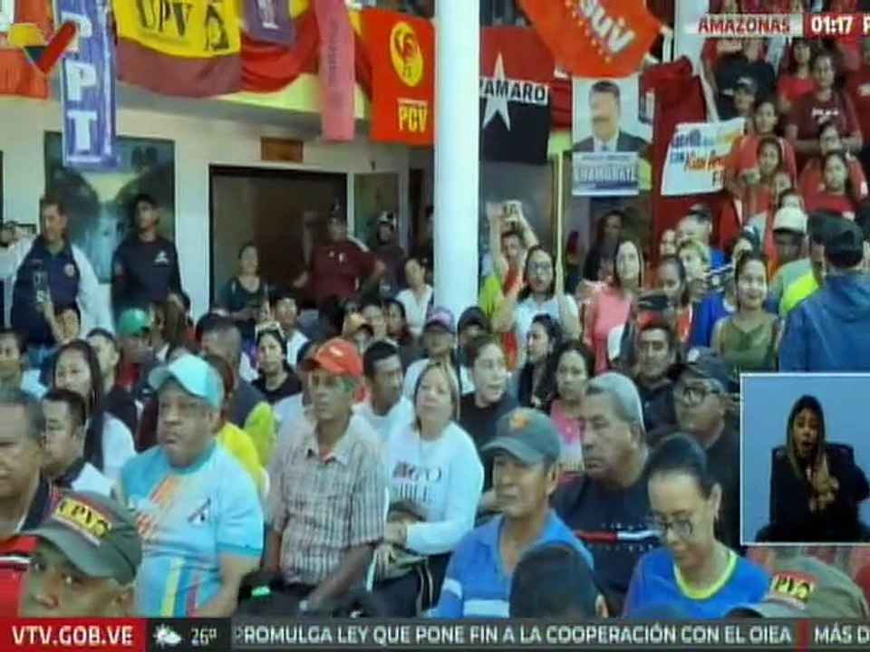 Amazonas | Presentación de los candidatos del GPP y del Comando de Campaña Ven 25+