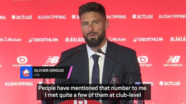 Giroud reveals Hazard talks before Lille move