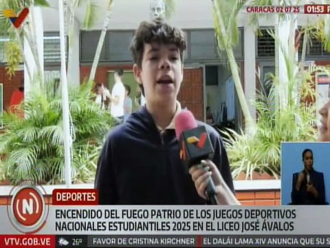 Celebrado el Encendido del Fuego Patrio de cara a los Juegos Deportivos Nacionales Estudiantiles 2025