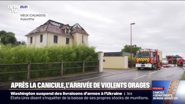 Vents violents, grêle, foudre... Les images des orages dans le Var