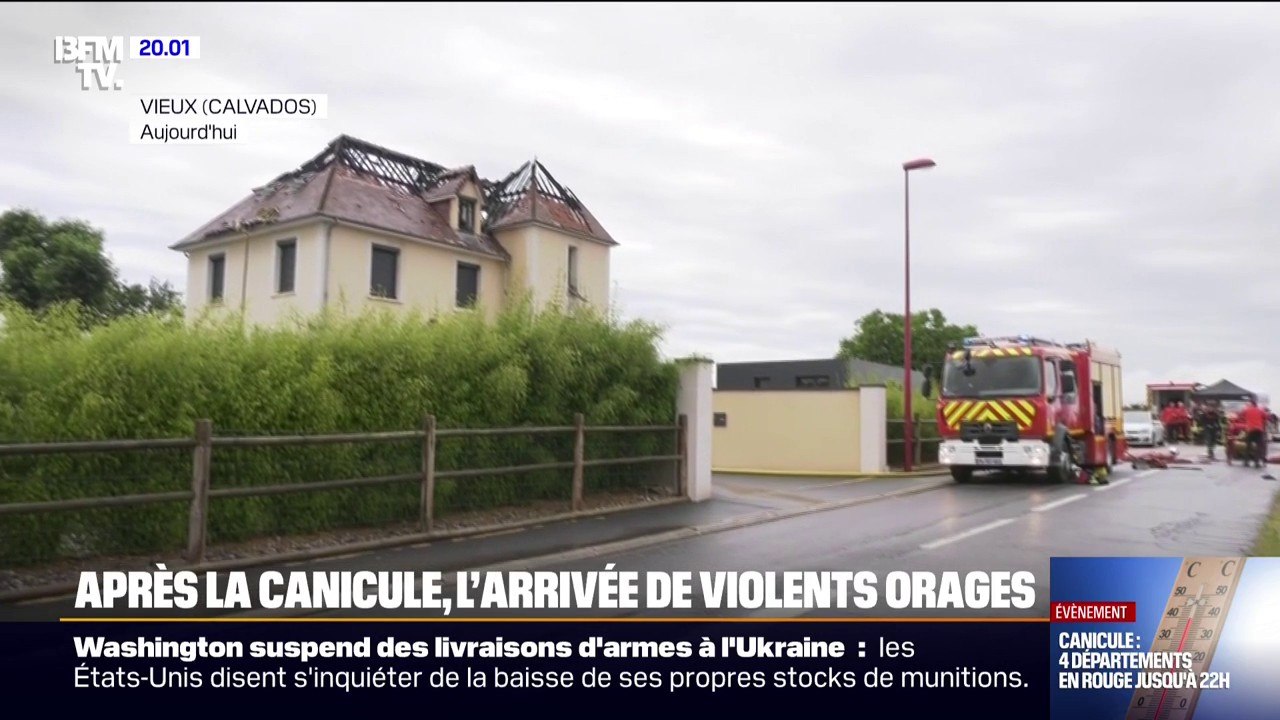 Vents violents, grêle, foudre... Les images des orages dans le Var