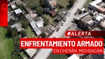 🚨¡Última Hora! Reportan enfrentamiento entre civiles armados en Cherán